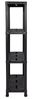 ONDIS24 Steckregal Regal, Lagerregal, 60 x 30 x 138 (H) cm, 12 Zoll, 4-tlg, Kunststoff, anthrazit, bis maximal 125 kg belastbar Bild 4