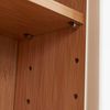 Zedelmaier Medizinschrank aus Bambus, Abschließbarer Arzneischrank, Hausapotheke, Erste Hilfe Schrank,Glastür mit Schloss (4 Fächer) Bild 5