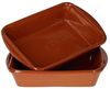 MamboCat Servierschale 2er Set Tonschale rechteckig 20x14,5cm - 99523, Steingut Bild 2