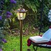Esotec Solar Standleuchte Tivoli, warmweiß, 68 cm, kupferfarben Bild 2