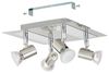 Eglo 90916 Spot LED ROTTELO Stahl nickel-matt chrom GU10 max. 4X4,6W L:26cm B:24cm Bild 4