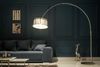 riess-ambiente Bogenlampe EXTENSO 230cm schwarz, ohne Leuchtmittel, Wohnzimmer · Metall · verstellbar · Modern Design Bild 4