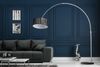 riess-ambiente Bogenlampe EXTENSO 230cm schwarz, ohne Leuchtmittel, Wohnzimmer · Metall · verstellbar · Modern Design Bild 5