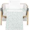 Kikkaboo Babybettwäsche Set Bear with me 3-teilig Decke 85 x 55 Kissen 45 x 35 grün Bild 2