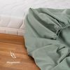 Blumtal® Spannbettlaken 80x200 cm - Spannbettlaken Microfaser - Oekotex zertifiziertes Bettlaken 80x200 cm - Spannbettlaken 80x200 cm - Spannbettücher 80x200 cm - Laken - Summer Green - Grün Bild 5