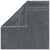 Micro Touch Handtuch 50x100cm grau 550g/m² 100% Baumwolle Bild 2