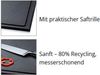 Continenta 'Duracore' Tranchierbrett, Holzpapierfaser Schwarz, 38,5 x 27 x 0,9 cm Bild 4