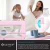 KESSER® Bettschutzgitter für Kinder, Rosa, 150cm Bild 5