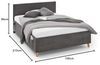 meise.möbel Kinderbett COOL, Polsterbett wahlweise mit Bettkasten, Jugendbett inkl. USB-Anschluss Bild 3