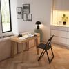 Skraut Home | Ausziehbarertisch | Multifunktionaler ausziehbarer | 220 | Für 10 Gäste | Hölzerne Beine | Moderner Stil | Eiche Bild 4