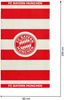 FC Bayern München Badetuch FC Bayern München I Handtuch I Duschtuch I Badetuch I Rot-Weiß, Baumwolle Bild 3