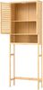 Toilettenschrank Geta 170 x 66 x 23 cm Bambus [en. casa] Bild 4