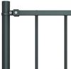 vidaXL Zaunelement Woerden mit Pfosten Stahl 1,7 x 1 m Anthrazit 145213 Bild 3