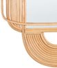 Wandspiegel ALCORN 70 cm 90 cm Rattan Natürlich Bild 5