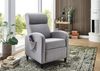 Atlantic Home Collection Relaxsessel Tom, Polyester, Grau, BxTxH: 65 x 90 x 102 cm Bild 2