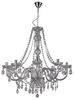 Deckenleuchte, Chrom, H 150 cm, MARIE THERESE Bild 3