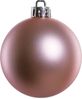 TrendLine Christbaumkugeln 12 Kugeln Ø 6 cm Rosa Weihnachtskugeln Weihnachtsbaum Bild 3
