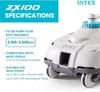 Intex Poolroboter ZX100 Automatisch Weiß 93765 Bild 3