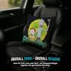 United Labels® Dekokissen Rick and Morty Kissen Sitzkissen Zierkissen Kopfkissen 30x30 cm Bild 4
