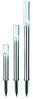 Solar LED Leuchtstäbe Trio Sticks, 3er Set, Luftblasen, Akku, Gartenstecker, Außenleuchte, Wegeleuchte, Gartenleuchte, Pfostenleuchte, kaltweiß, Edelstahl, Metall, IP44, outdoor, außen, 102600 Bild 3