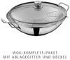 WMF Wok Wokpfanne Taiwan Ø 36 cm Cromargan Edelstahl Bild 2