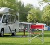 Dmora Klappbarer Campingstuhl aus Aluminium und Stoff, rote Farbe, offen: 59x48 x h78 cm Bild 2