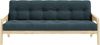 KARUP DESIGN GRAB Schlafsofa Cord Gestell Natur Matratze Pale Blue Bild 5