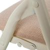 DRW Klappstuhl aus Metall und Stoff in Weiß und Beige, 44 x 47 x 80 cm Bild 5