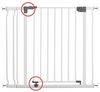Dreambaby G776 Liberty Treppenschutzgitter / Türschutzgitter-Set - 1 Gitter + 1 Verlängerung (passend 75cm-90cm) weiß Bild 4