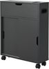 Badezimmerschrank Kempele Nischenschrank 67x52x17 cm Dunkelgrau [en. casa] Bild 4