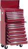 HOMCOM Werkstattwagen, max. Traglast:20 kg, (Transportkarre, 1-tlg, Werkzeugkasten), Rot 61,5 x 33 x 113 cm Bild 1