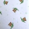 Star Wars Baby Yoda Spannbetttuch Spannbettlaken Bettlaken 90 X 200 cm Bild 3