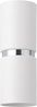 Eglo 95368 Wandleuchte Passa Up & Down Stahl chrom, weiß GU10-LED 2X3W L:6cm H:17cm Bild 2