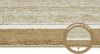 andiamo Badematte rutschfest Maui - Badezimmerteppich weich und flauschig - Duschvorleger für Badezimmer Badteppich rutschfest waschbar Set 40x60 cm + 50x80 cm Taupe Bild 5