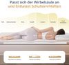 EGO HOME Matratzentopper 160x200 cm – 8cm Memory Foam Topper H2, Weicher, Premium Komfort-Topper mit Abnehmbarem & Waschbarem Bezug, Atmungsaktiv – Hochwertige Matratzenauflage für Boxspringbett Bett Bild 4