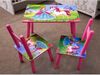HTI-Line 'Einhorn' Kindersitzgruppe, 3-tlg, 1 Tisch, 2 Stühle, Holz Pink Bild 3