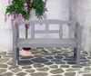 Friesenbank Gartenbank sensline Kiefer FSC grau Bild 2