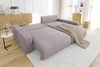 S-Style Möbel Ecksofa Emma mit Bettfunktion in Cord-Stoff schöner Sitzkomfort, Ottomane links oder rechts bestellbar, mit Wellenfederung Bild 5