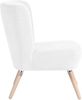 Sessel Kassi Bezug Veloursstoff Buche natur / creme 22385 Bild 3