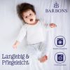 BARBONS Spannbettlaken für Baby Kinderbett 60x120 / 70x140-100% Jersey Baumwolle Spannbetttuch Oeko-TEX Standard 100 Zertifiziert Bettlaken für Babybett - Bananen 60x120 cm / 70x140 cm 2er Bild 2