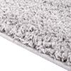 ayshaggy Shaggy Teppich Hochflor Langflor Einfarbig Uni Grau Weich Flauschig Wohnzimmer, Größe: 200x200 cm Quadratisch Bild 5