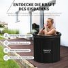 MSports® Eiseimer Eisbad Premium 80 cm inkl. Tasche, Thermodeckel, Luftpumpe, Kopfkissen Bild 5