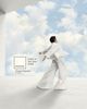 PANTONE Tasse Porzellan-Becher, Kaffeetasse, Farbe des Jahres 2026, Cloud Dancer, 11-4201 Bild 4