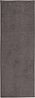 Kurzflor Teppich Pure Uni Anthrazit - 80x200x1,3cm Bild 4