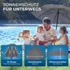 Styngard Sonnenschirm Reise Sonnenschirm Nizza, LxB: 180,00x155,00 cm, mit UV Schutz 50+ - Strandschirm Sonnenschirm Strand mit Abspannleinen Bild 4