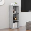 vidaXL TV-Schrank Betongrau 107x35x37 cm Holzwerkstoff 805538 Bild 4