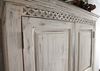 Schrank Mango / Akazie 105x50x180 weiß gewachst CASTLE-ANTIK #221 Bild 5