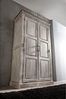Schrank Mango / Akazie 105x50x180 weiß gewachst CASTLE-ANTIK #221 Bild 2