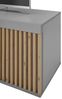 Jasper TV-Lowboard in Grau, Artisan Eiche Optik - Moderner TV Schrank mit viel Stauraum für Ihr Wohnzimmer - 150 x 40 x 40 cm (B/H/T) Bild 4