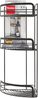 METALTEX 401126000 Origin Lava Eckregal mit 3 Etagen, TouchTherm, matt schwarz Bild 4